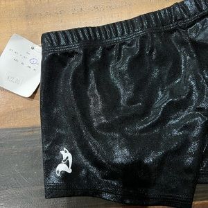 FOXYS LEOTARDS GYMNASTICS LEOTARD SHORTS KIDS SZIE 8